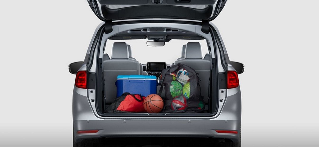 2018 Honda Odyssey Elite Rear Storage Interior Cargo